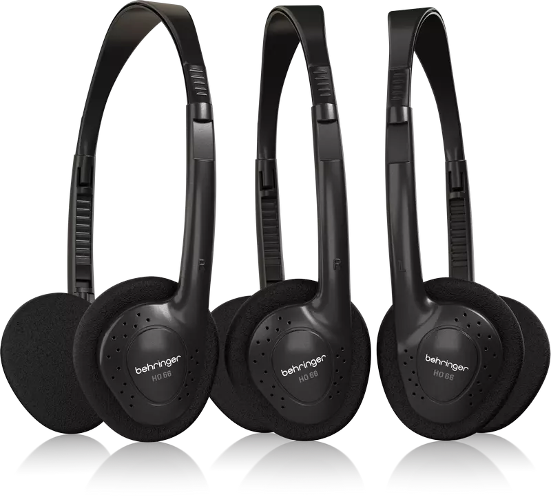 HO 66 Stereo Headphones (3 Pack)