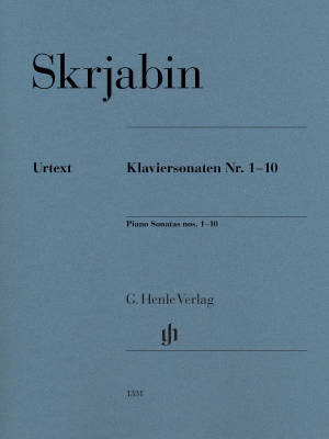 G. Henle Verlag - Sonates pour piano nos. 1-10 - Scriabine /Rubcova /Schneidt - Piano - Livre
