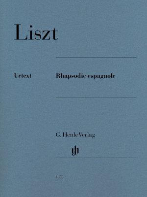 G. Henle Verlag - Rhapsodie espagnole - Liszt/Heinemann/Eckhardt - Piano - Book