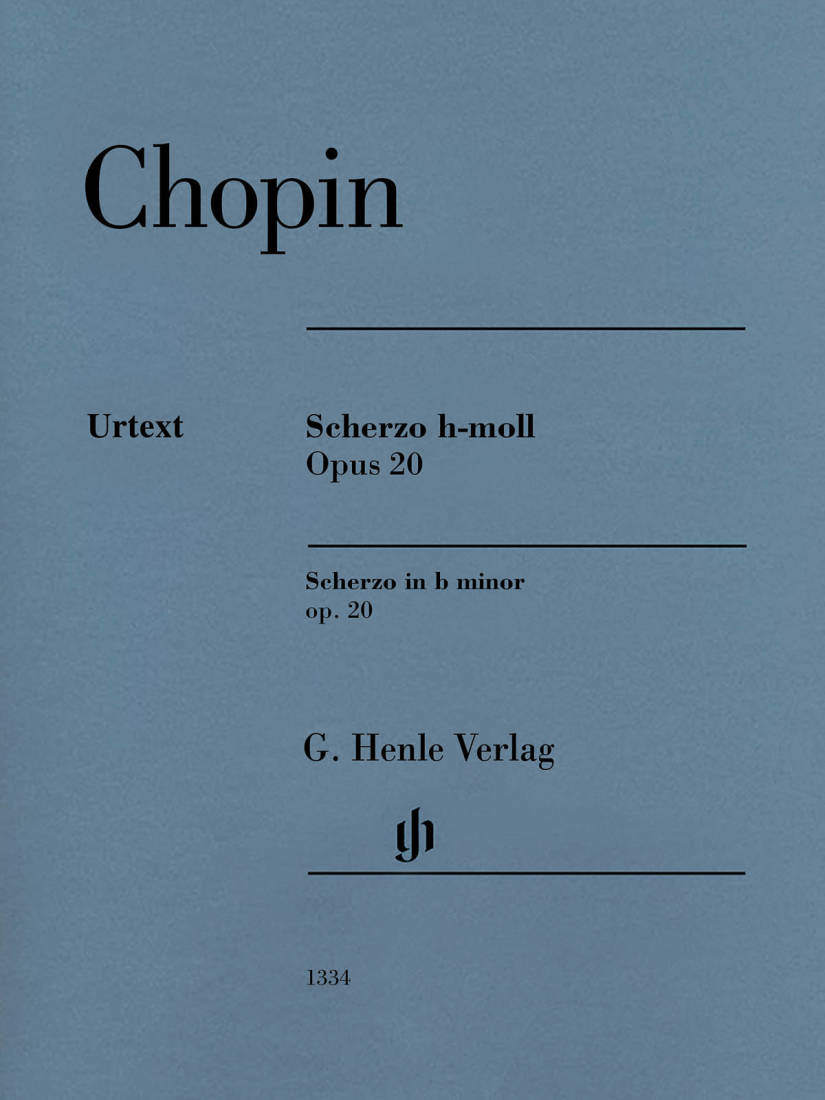 Scherzo b minor op. 20 - Chopin /Mullemann /Theopold - Piano - Sheet Music