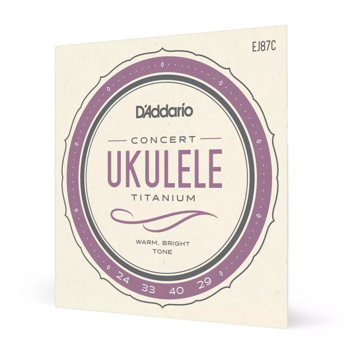 EJ87C - Concert Ukulele Titanium String Set