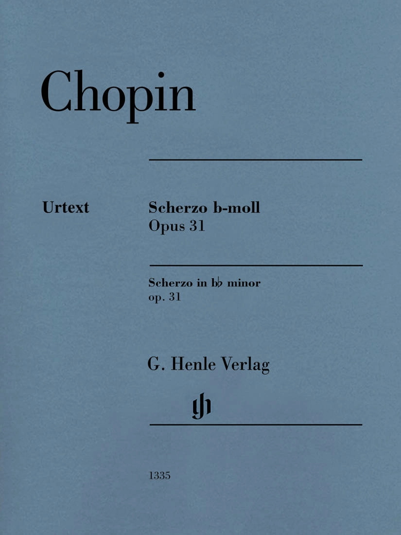 Scherzo b flat minor op. 31 - Chopin /Mullemann /Theopold - Piano - Sheet Music