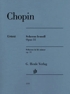 G. Henle Verlag - Scherzo b flat minor op. 31 - Chopin /Mullemann /Theopold - Piano - Sheet Music