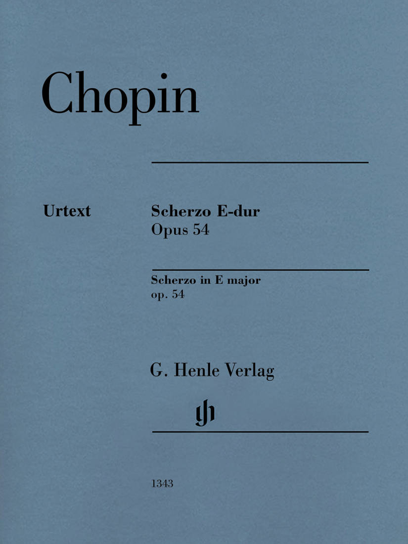 Scherzo E major op. 54 - Chopin /Mullemann /Theopold - Piano - Sheet Music