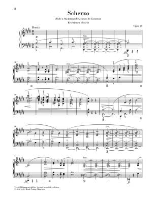 Scherzo E major op. 54 - Chopin /Mullemann /Theopold - Piano - Sheet Music