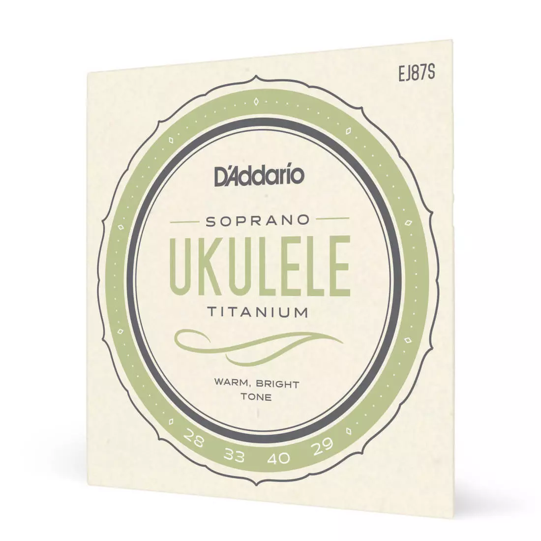 EJ87S - Soprano Ukulele Titanium String Set