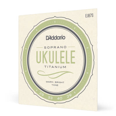 DAddario - EJ87S - Soprano Ukulele Titanium String Set