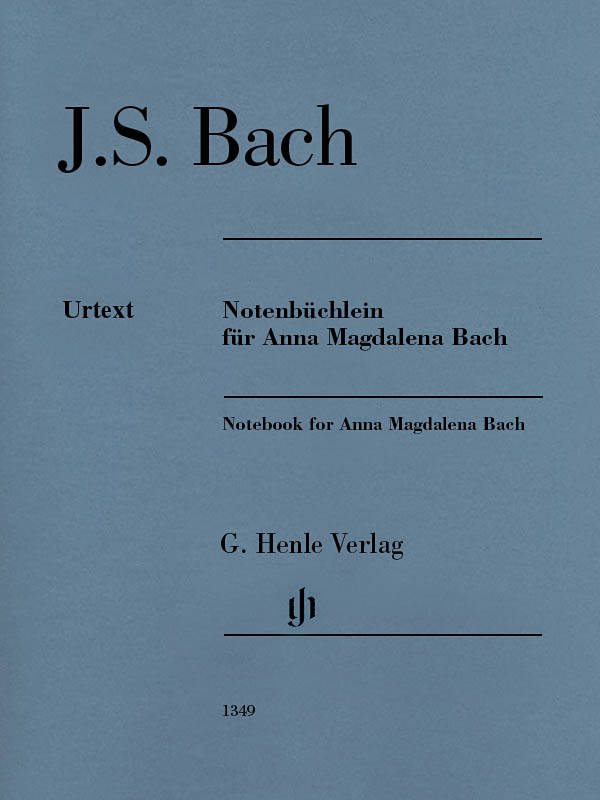 Notebook for Anna Magdalena Bach (Without Fingering) - Bach /Heinemann - Piano - Book