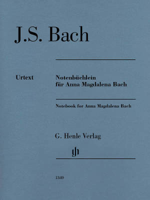 G. Henle Verlag - Notebook for Anna Magdalena Bach (Without Fingering) - Bach /Heinemann - Piano - Book