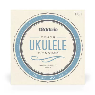 EJ87T - Tenor Ukulele Titanium String Set