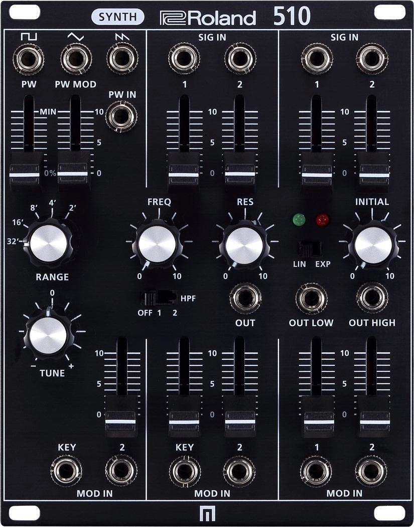 SYS-510 VCO, VCF, VCA Eurorack Module