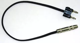 Yorkville Sound - Standard Series Speaker Cable with Banana Plug - 1 foot