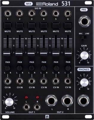 System-500 531 6-Channel Mixer Eurorack Module