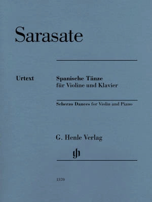 G. Henle Verlag - Spanish Dances - Sarasate/Jost/Turban - Violin/Piano - Book