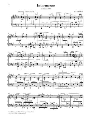 Intermezzo A major op. 118 no. 2 - Brahms/Eich/Boyde - Piano - Sheet Music