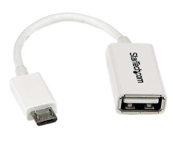 Micro USB to USB OTG Host Adapter Cable (M/F) - 5\'\'
