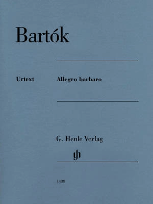 G. Henle Verlag - Allegro barbaro - Bartok/Somfai - Piano - Sheet Music