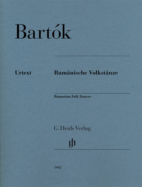 Romanian Folk Dances - Bartok/Somfai - Piano - Book