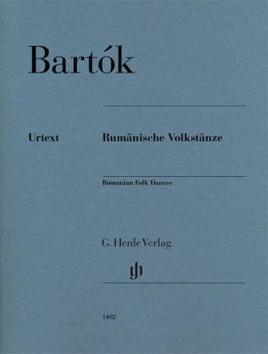Romanian Folk Dances - Bartok/Somfai - Piano - Book