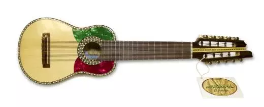 Charango - Red & Green Pearl W/bag