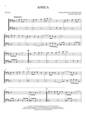 Pop Classics for Two Cellos - Phillips - Cello Duet - Book