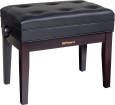 Roland - RPB-400RW Adjustable Piano Bench with Storage - Rosewood