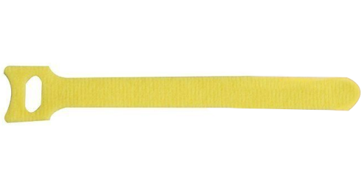Kable Keepers - Sangle de cble Velcro 8 - Jaune