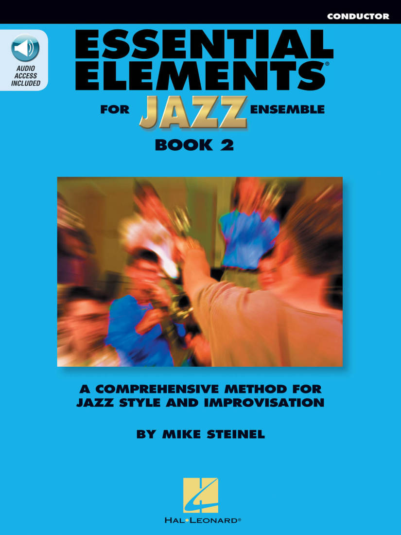 Essential Elements for Jazz Ensemble Book 2 - Steinel - Conductor - Book/Audio Online