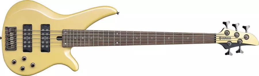 Yamaha 5 String Bass HH Mustard Pearl