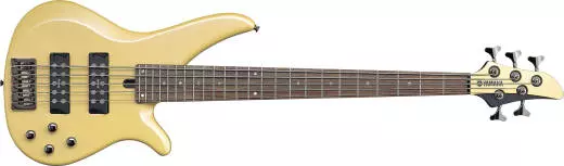 Yamaha 5 String Bass HH Mustard Pearl