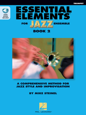 Essential Elements for Jazz Ensemble Book 2 - Steinel - Bb Trumpet - Book/Audio Online