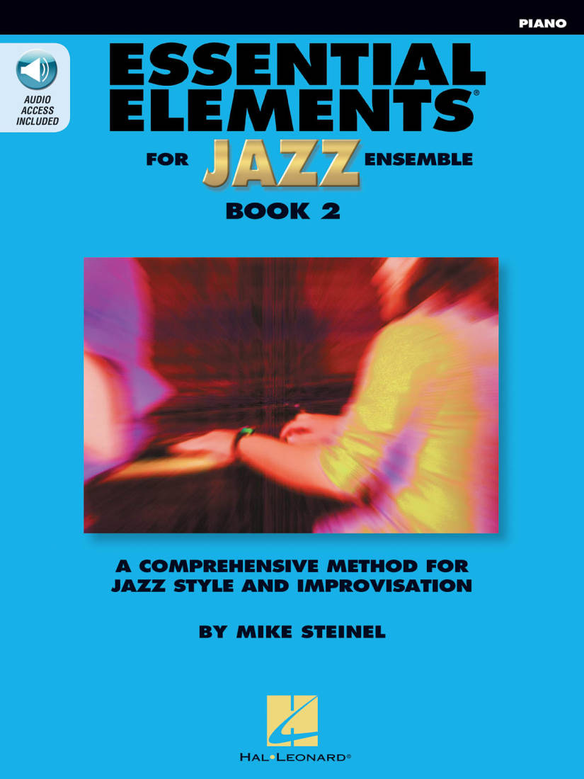 Essential Elements for Jazz Ensemble Book 2 - Steinel - Piano - Book/Audio Online