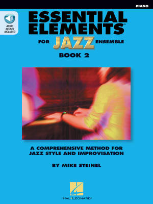 Hal Leonard - Essential Elements for Jazz Ensemble Book 2 - Steinel - Piano - Book/Audio Online