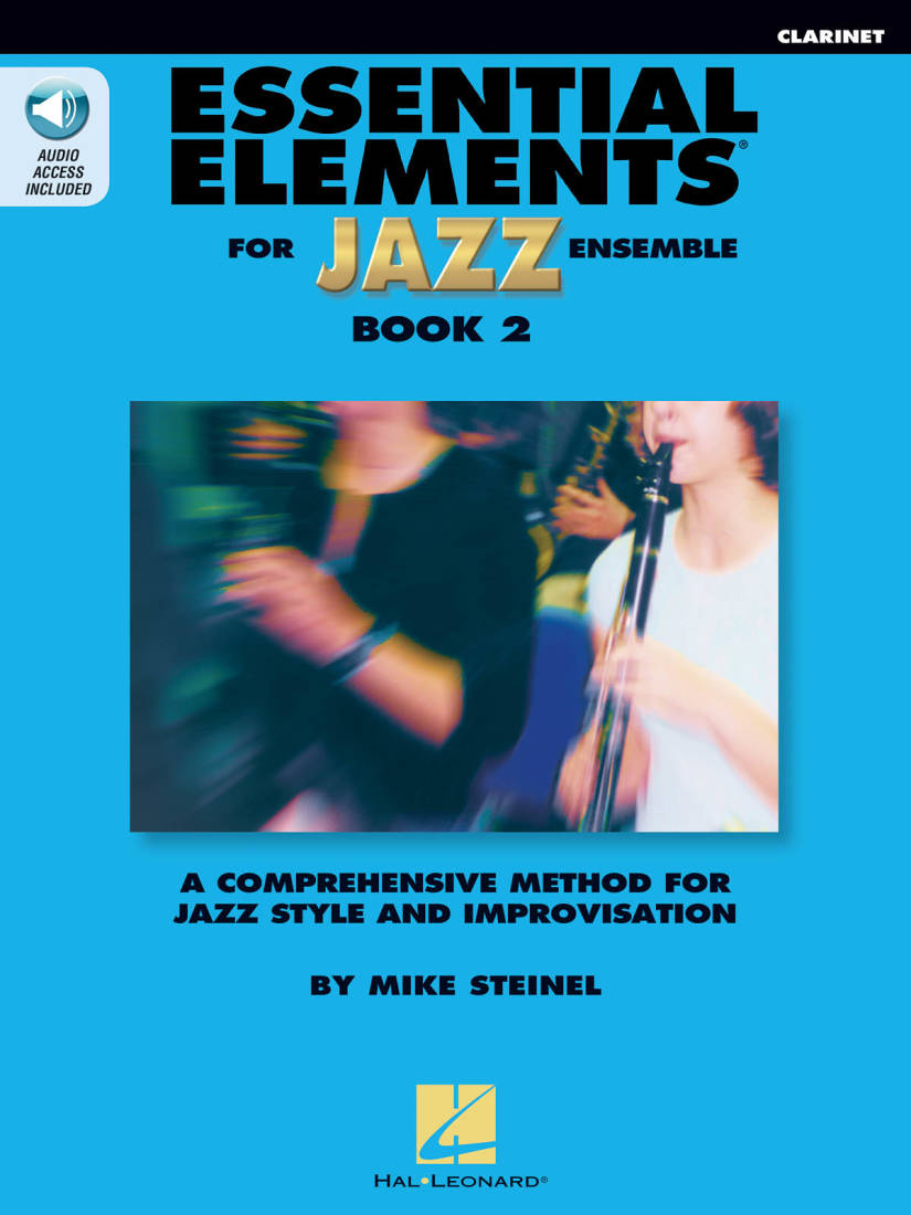 Essential Elements for Jazz Ensemble Book 2 - Steinel - Clarinet - Book/Audio Online