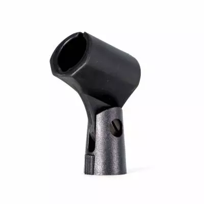 Rubberized Medium Barrel Microphone Clip