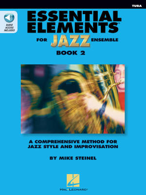 Essential Elements for Jazz Ensemble Book 2 - Steinel - Tuba - Book/Audio Online