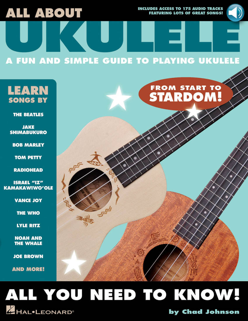 All About Ukulele - Johnson - Ukulele TAB - Book/Audio Online