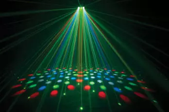 ADJ DMX Dual Effect (Dual Gem LED/Galaxian)