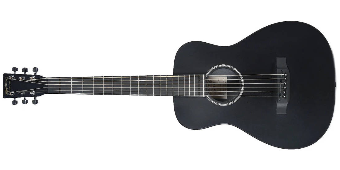 LX Black Little Martin Acoustic Guitar w/Gigbag - Left-Handed