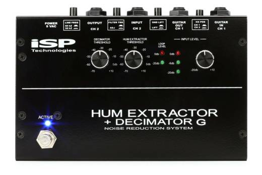 Hum Extractor + Decimator Noise Reduction System