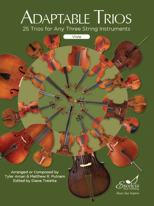 Adaptable Trios for Viola - Arcari/Putnam/Traietta - Viola - Book