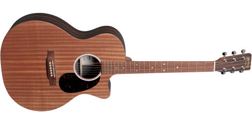 Martin Guitars - GPC-X2E Sapele/Macassar HPL Acoustic Guitar with Electronics, Gigbag