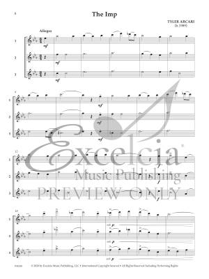 Adaptable Trios for Bb Clarinet, Bass Clarinet, Bb Trumpet, Baritone (T.C.) - Arcari/Putnam - Bb Instruments - Book