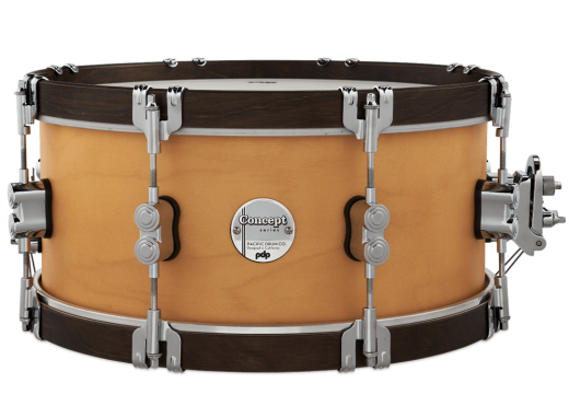 Pacific Drums - Caisse claire en rable Concept Classic avec cerceaux en bois 6,5x14