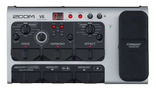 Zoom V6 Multi Effects Vocal Processor