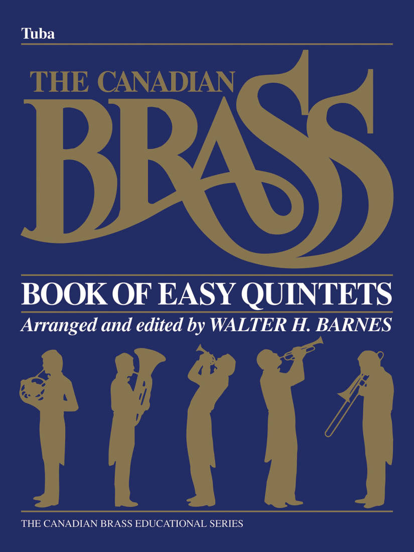 The Canadian Brass Book of Easy Quintets - Barnes - Tuba - Livre