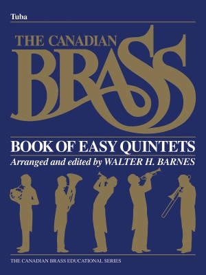 Hal Leonard - The Canadian Brass Book of Easy Quintets - Barnes - Tuba - Book