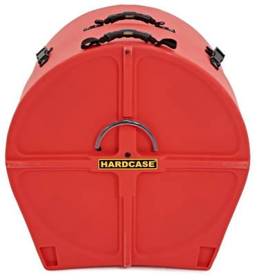 22\'\' Lined Bass Drum Case - Red