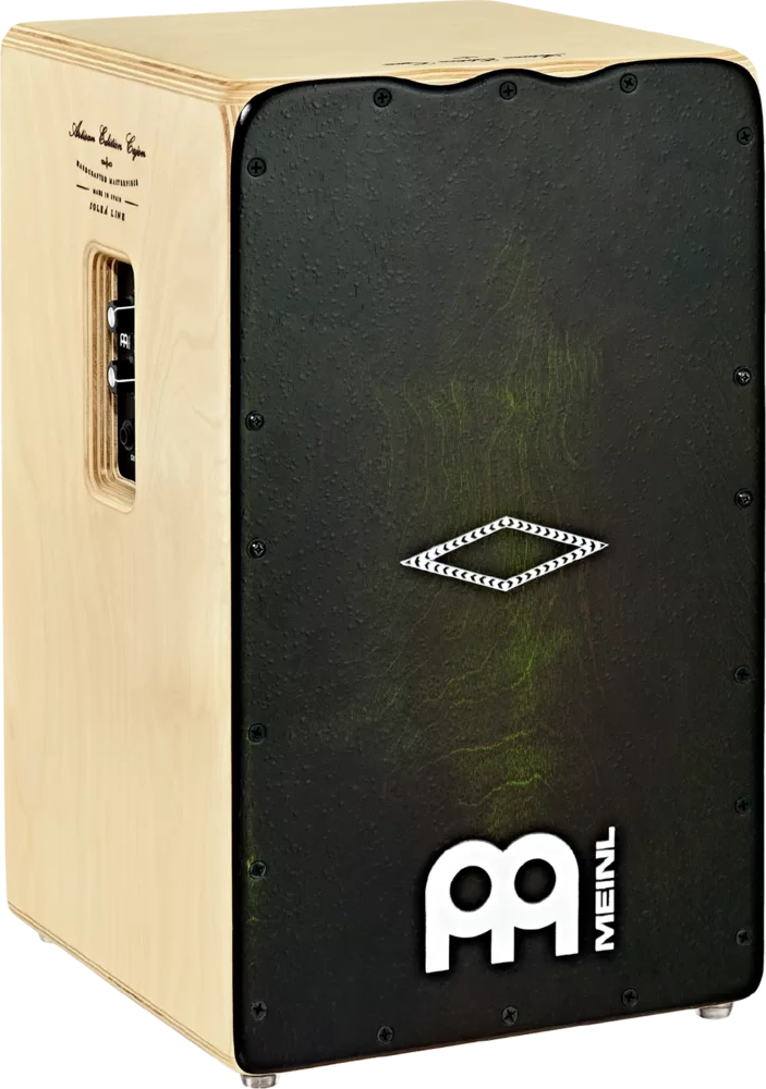 Artisan Edition Solea Line Cajon with Pickup - Dark Olive Burst