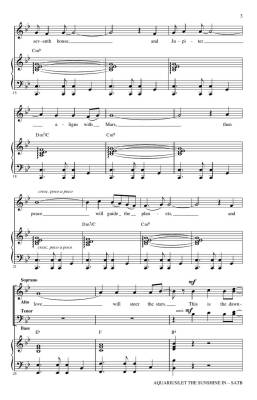 Aquarius/Let the Sunshine In (from Hair) - Emerson - SATB